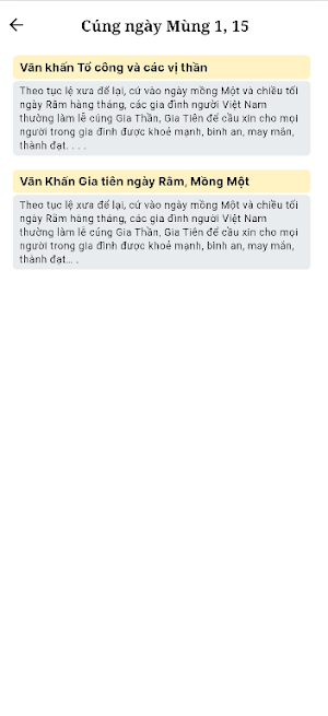 Văn Khấn Screenshot 2