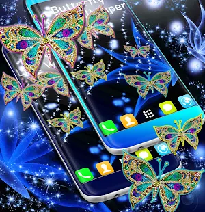 Live Wallpaper With Butterflies screenshot 2