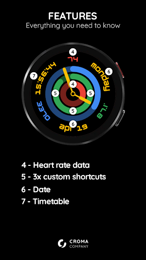 Interference Watch Face Screenshot 2