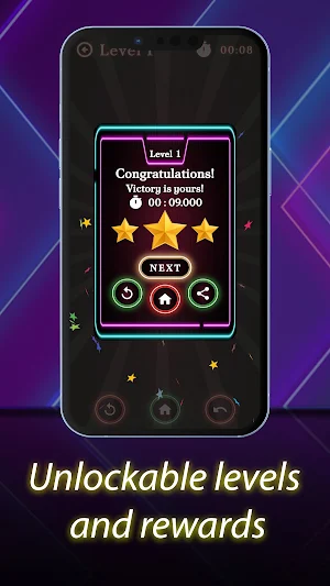 Neon Line One Touch Screenshot 3