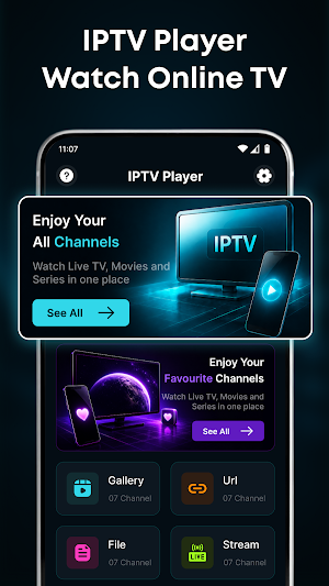 IPTV Player: All Channel Live Screenshot 1