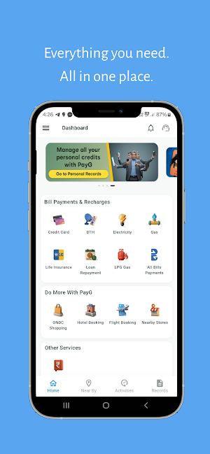 PayG: Pay Bills, Shop, Booking Screenshot 0