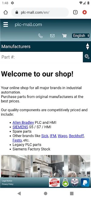 PLC-mall Screenshot 3