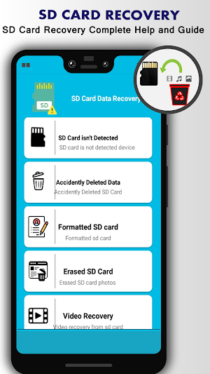 SD Card Data Recovery Guide Screenshot 0