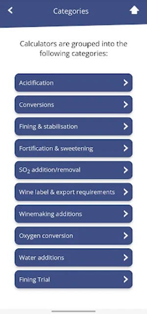 AWRI Winemaking Calculator Screenshot 3