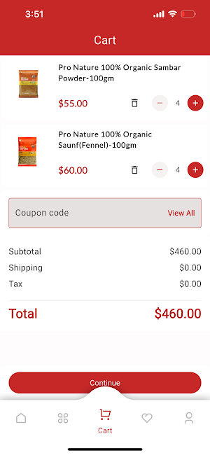 Grocery Screenshot 3
