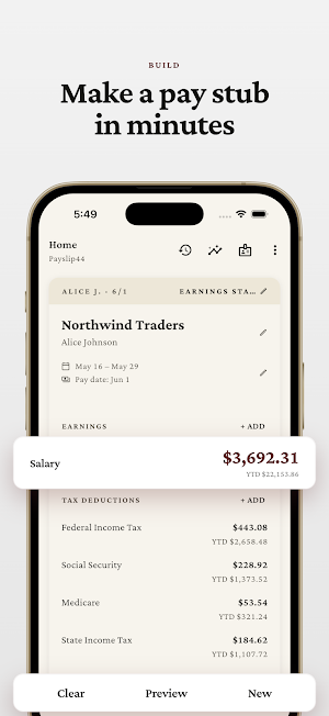 Paystub Generator - Payslip44 Screenshot 0