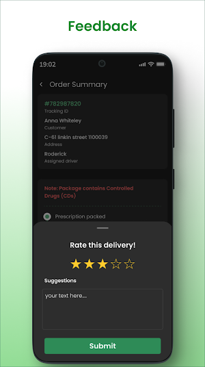 PDS Delivery Screenshot 2