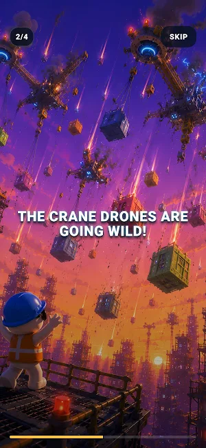 Arcade Jumper: Block Rain Rush Screenshot 2