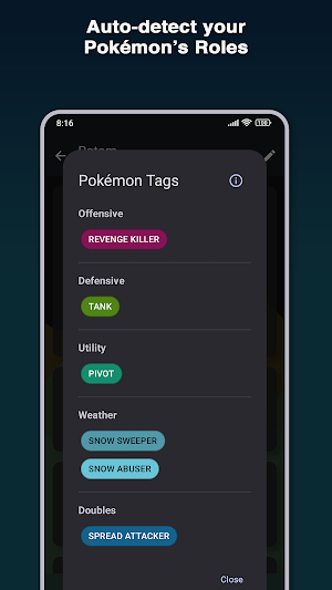 Team Factory - Pokémon Builder Screenshot 1