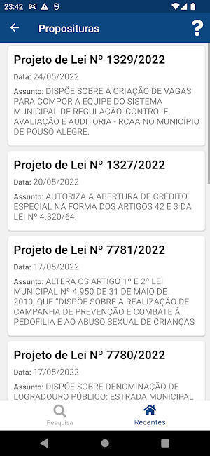 Câmara de Pouso Alegre Screenshot 0