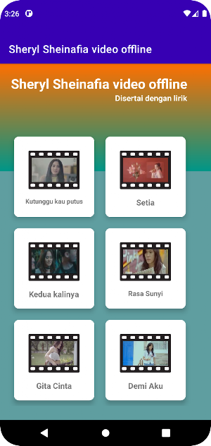 Sheryl Sheinafia video offline Screenshot 0