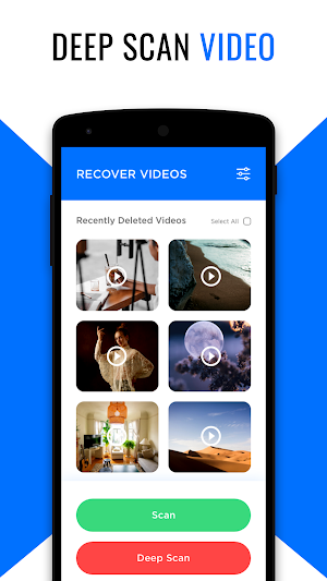 Deleted video recovery: Photos, Data recovery Screenshot 2
