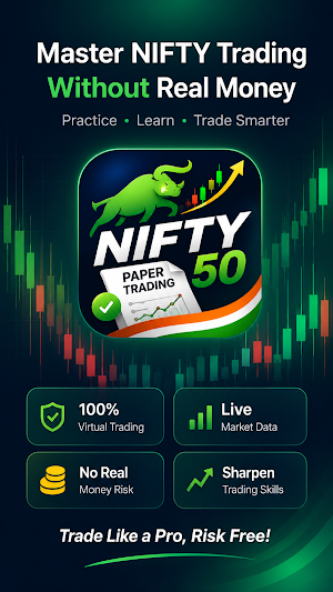 Paper Trade Nifty: NSE Options Screenshot 0