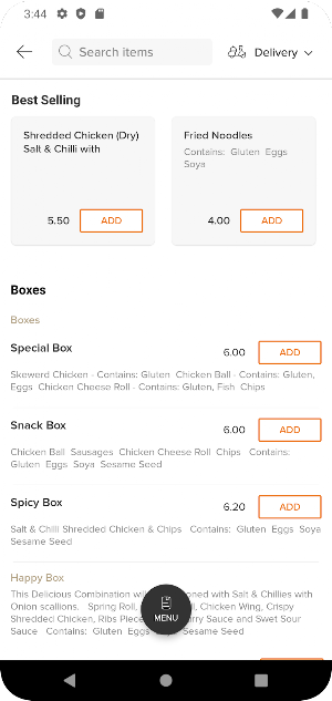 New Wokking Restaurant Screenshot 1