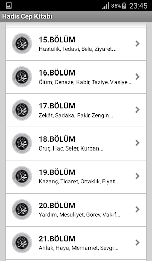 Hadis Cep Kitabı Screenshot 3