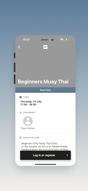Clique Muay Thai Screenshot 2