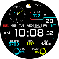 Hybrid Sport Color Watchface