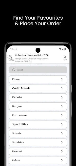 Ariston Pizza Screenshot 3