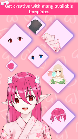 Anime Avatar Maker & Creator Screenshot 2