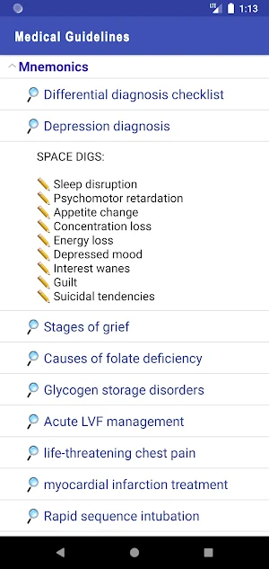 Medical Guidelines Pro Screenshot 2