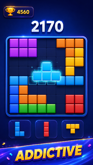 Block Rush - Block Puzzle Game Screenshot 1
