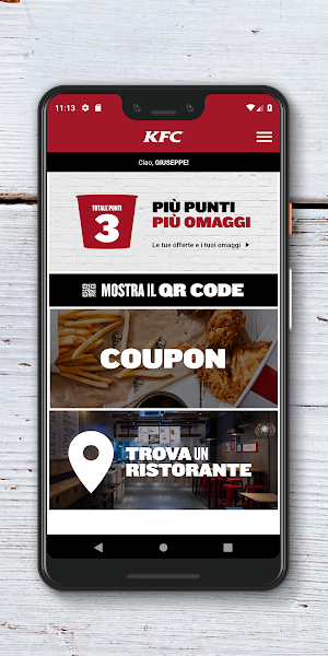 KFC Italia Screenshot 1