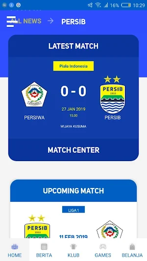 Persib Screenshot 2