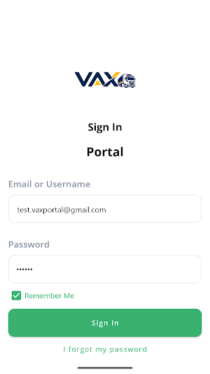 VAX Portal Screenshot 0