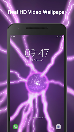 Energy Ball Live Wallpaper Screenshot 2