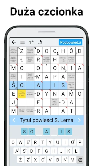 Krzyżówki Screenshot 2