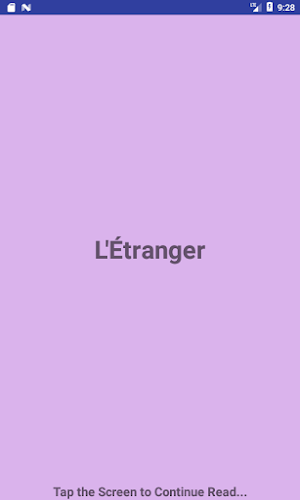 L'Étranger - eBook Screenshot 0