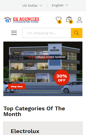 E K Agencies Screenshot 0