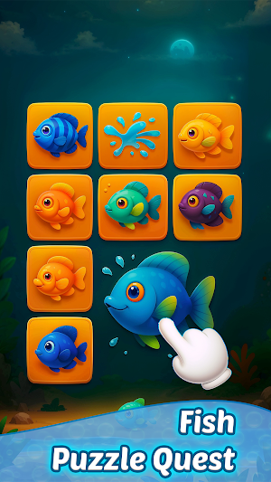Aqua Merge: Evolution Puzzle Screenshot 1