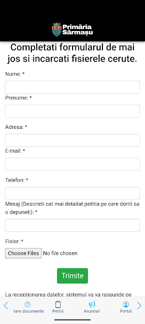 Sărmașu App Screenshot 3
