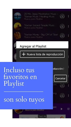 Música para dormir y meditar Screenshot 2