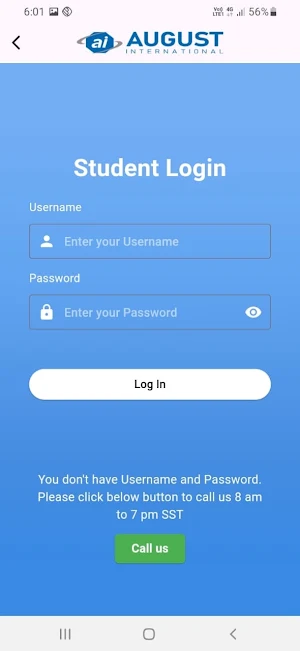 August International App Screenshot 3
