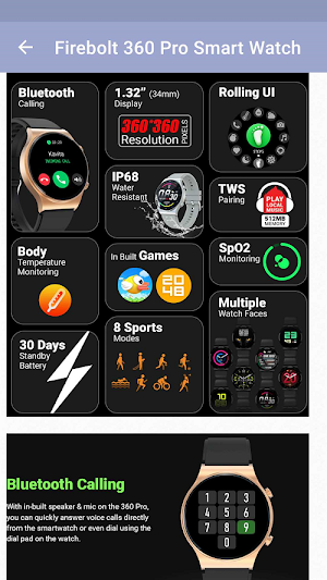 Firebolt Smart Watch Guide Screenshot 2