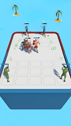 Merge Warriors Hero Battle Screenshot 0