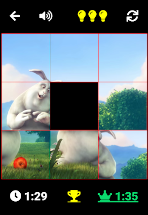 Sliding Video Puzzle Screenshot 2