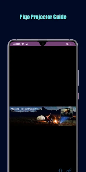 Piqo Projector Guide Screenshot 3