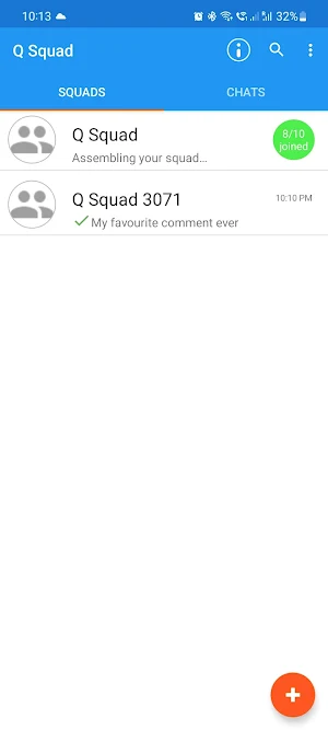 Q Squad : Chat with strangers Screenshot 0