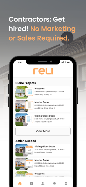 Reli Contractor Screenshot 0