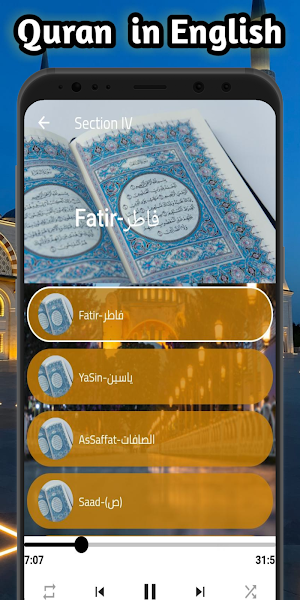 holy quraan - quran in english Screenshot 0