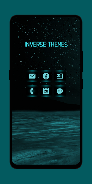 Teal Scope Icons Screenshot 2