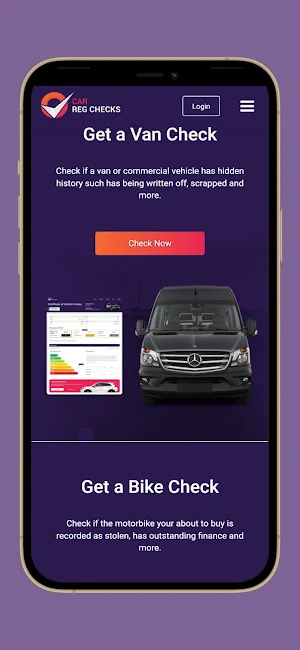 Car Reg Checks Screenshot 1