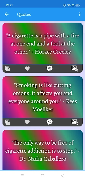 No Smoking Day:Quotes & Editor Screenshot 3