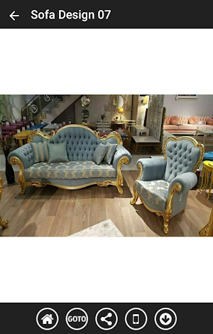 Unique Sofa Set Designs Screenshot 0