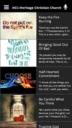 HCC-Heritage Christian Church Screenshot 1