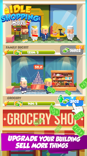 Shopping Mall Tycoon -Idle & Money & Management Screenshot 2